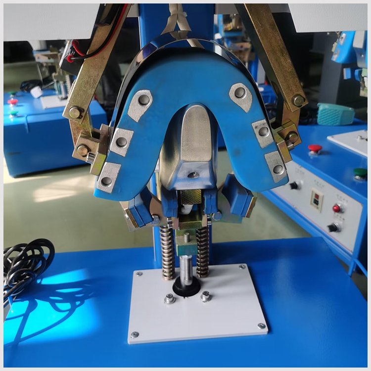 CADDY Tabletop Shoe Back Part Counter Moulding Forming Machine