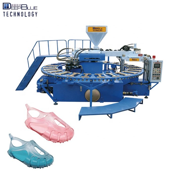 PVC Shoe Manufacturing Machine PVC Shoes Production Line Machine PVC Air Blowing Shoes Moulding Machine