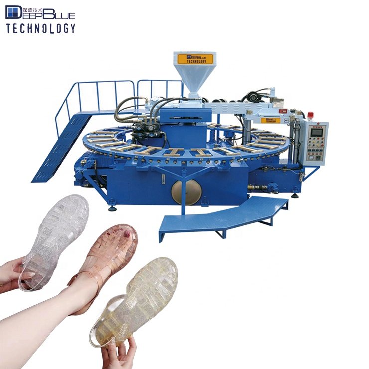 PVC Shoe Manufacturing Machine PVC Shoes Production Line Machine PVC Air Blowing Shoes Moulding Machine