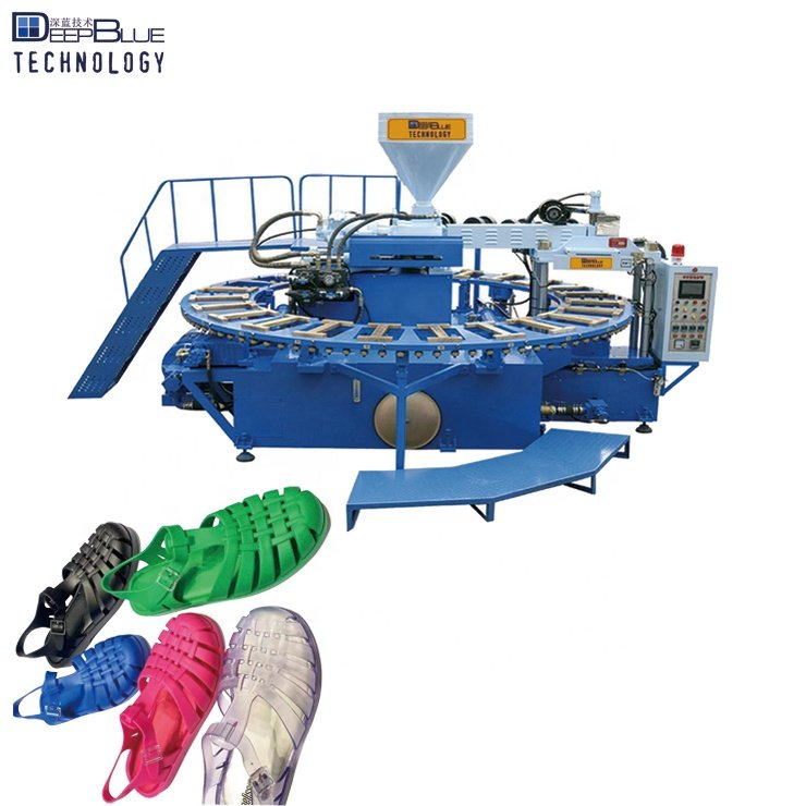 PVC Shoe Manufacturing Machine PVC Shoes Production Line Machine PVC Air Blowing Shoes Moulding Machine