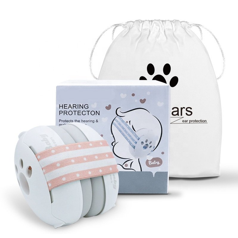 EM1009S Noise Insulation Baby Sleeping Safety Earmuffs Infant Ear Hearing protection Sound proof headphone for kids