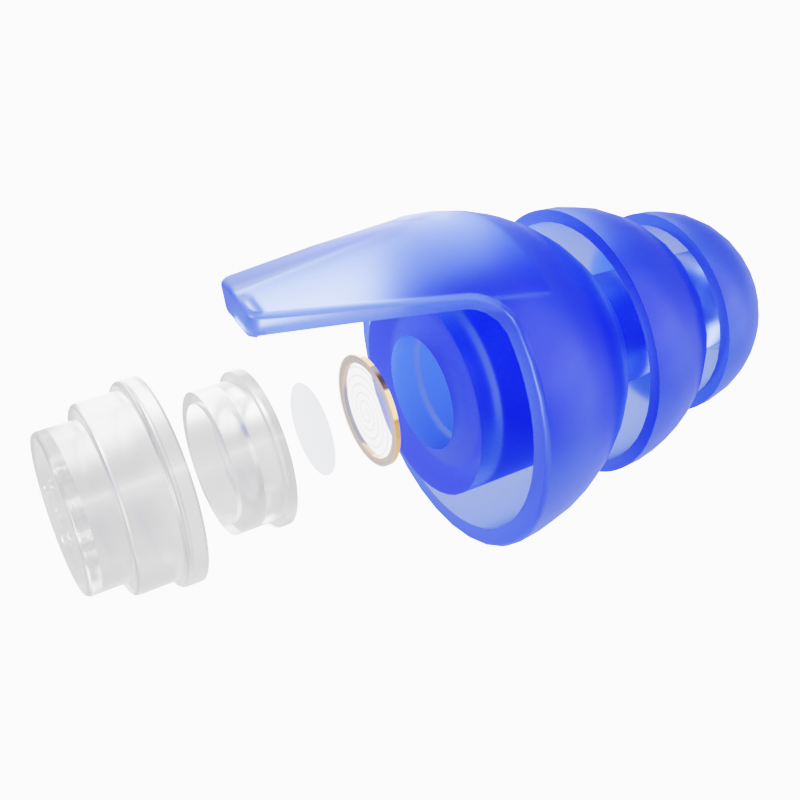 High Fidelity Concert EarPlugs Noise Reduction Reusable Motorbike Ride Musician Work Raves DJ Nightlife Easy Focus Concentrate