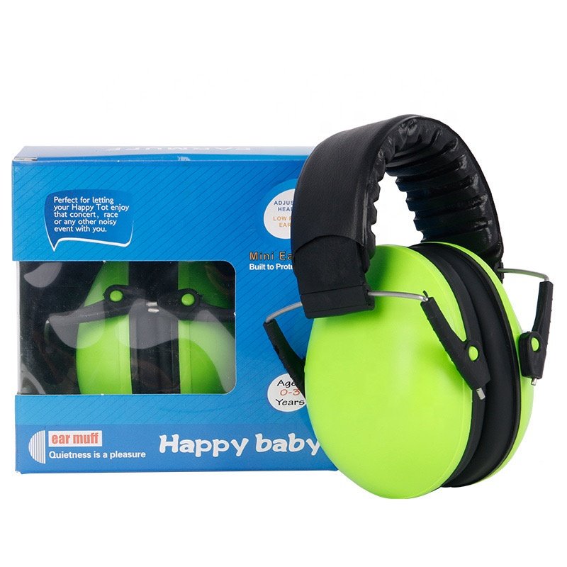 Colorful Comfortable Custom Adjustable Kids Earplugs Hearing Protection pretty children Earmuffs Noise Canceling For Baby