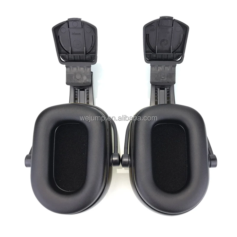 WEJUMP Factory Direct Supply ear protection CE 30dB light weight adjustable hearing protection Safety earmuff for safety helmet