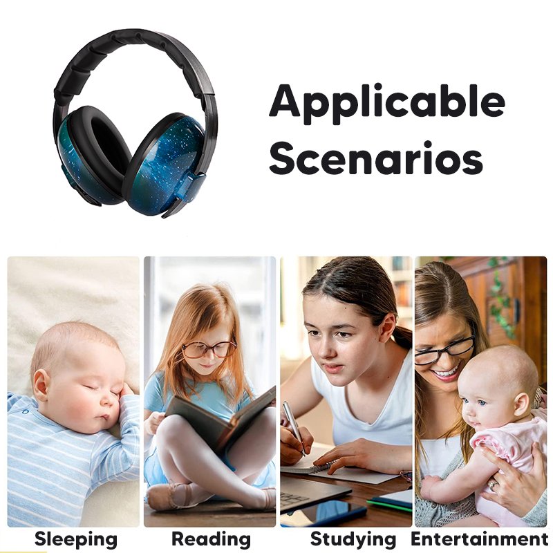 Factory Direct Low Price High Quality CE Standard Safe Material Comfortable Hearing Protection Earmuffs For Kids Sleeping