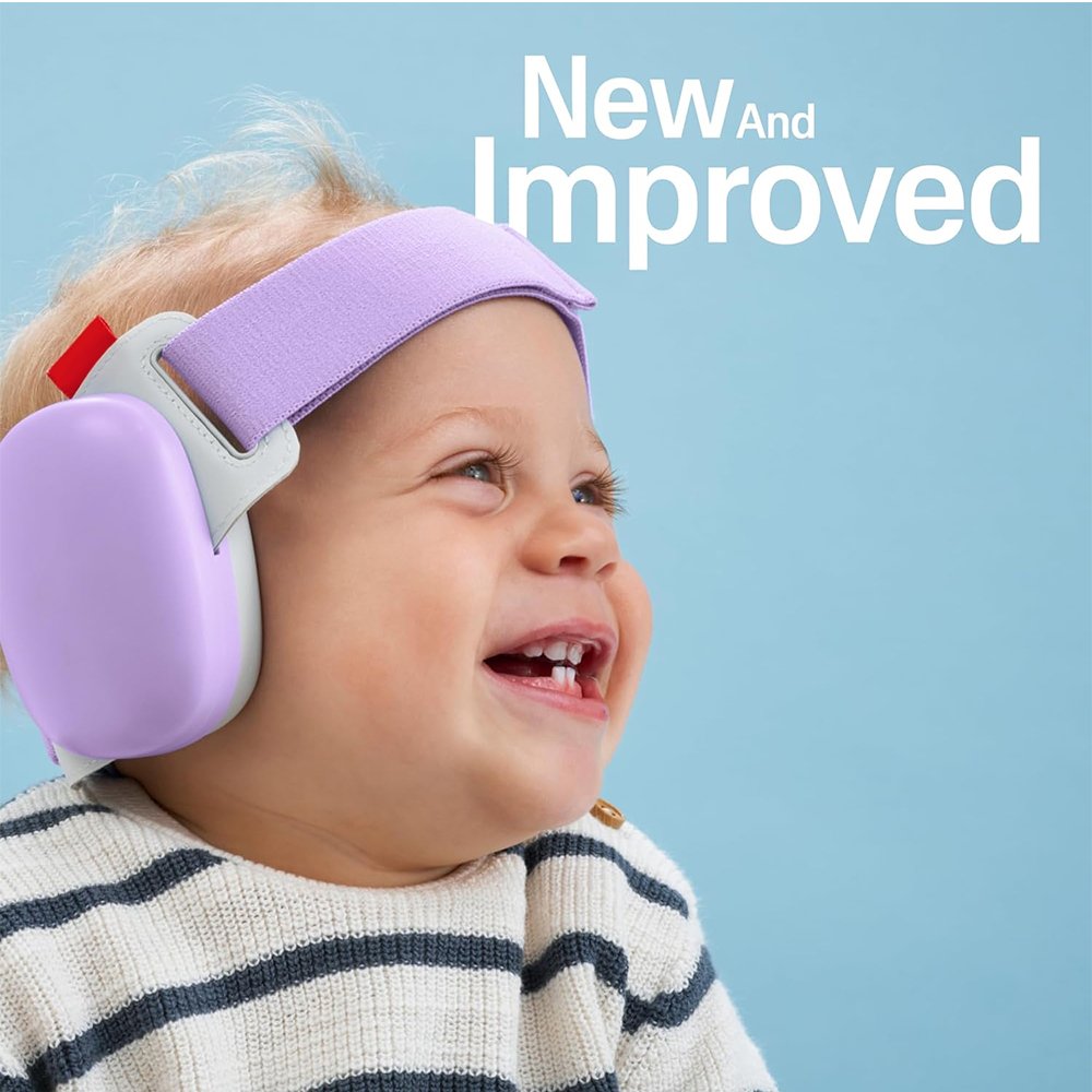 Parades Marches Safe Sound Fontanelle No Pressure Baby Ear Muffs Noise Protection Soundproof Earmuffs With Angled Headband