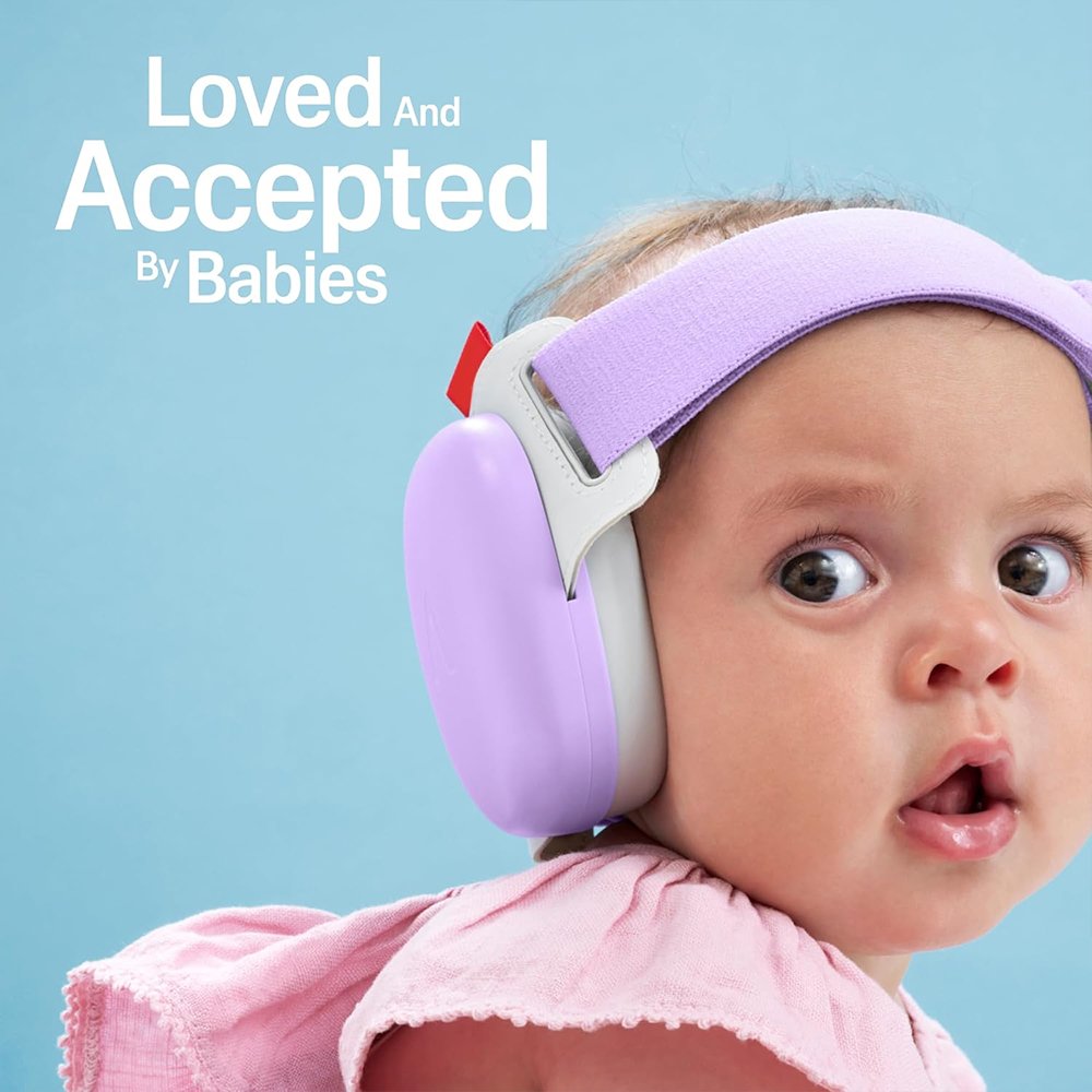 Parades Marches Safe Sound Fontanelle No Pressure Baby Ear Muffs Noise Protection Soundproof Earmuffs With Angled Headband