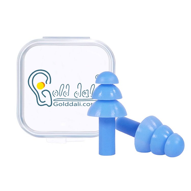 Hearing Protection in Flexible Reusable Earplugs Silicone Earplugs Individual Cases