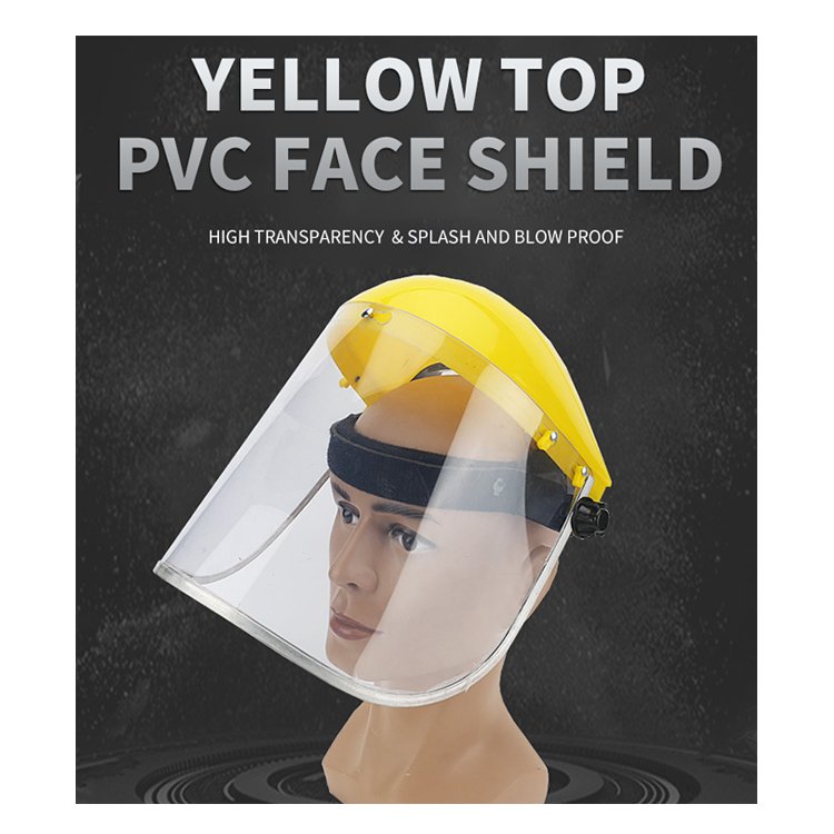 PVC Anti-Impact Shield for Industrial Garden Work PC Face Guard for Cutting and Grinding Personal Protective Workwear