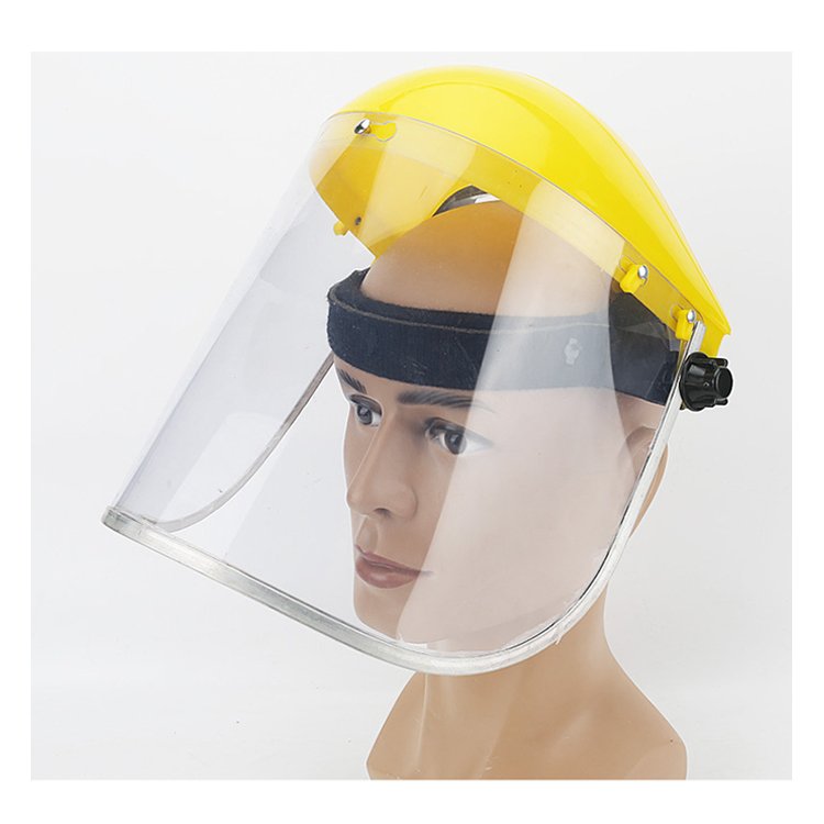 PVC Anti-Impact Shield for Industrial Garden Work PC Face Guard for Cutting and Grinding Personal Protective Workwear