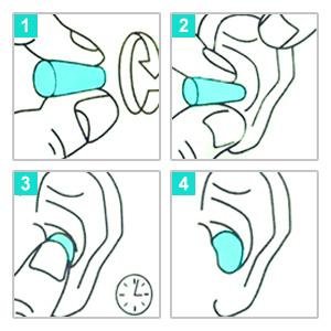 Soft Foam Acoustic Ear Plugs Hearing Production Disposable Travel Sleeping Sponge Earplugs