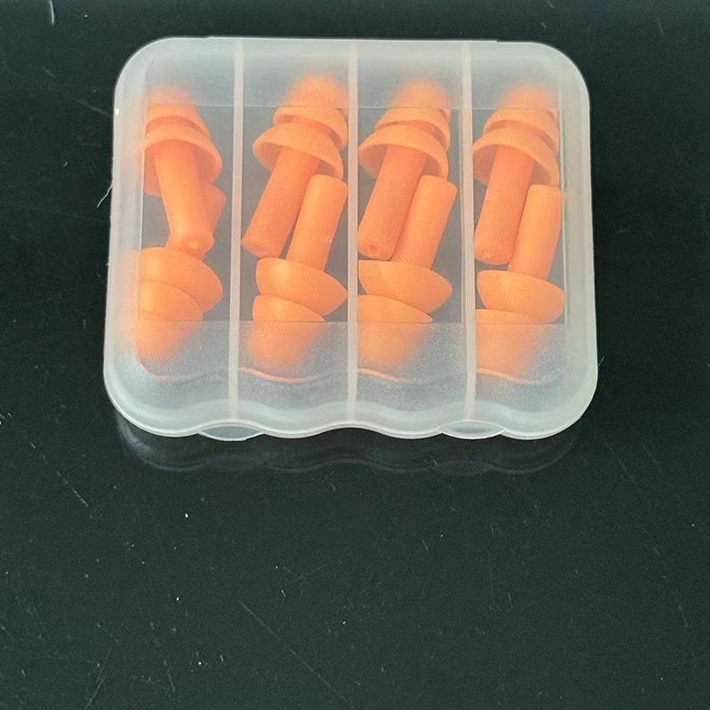 100MOQ Silicone Earplug Noise Reduction Ear Hearing Protection Reusable Ear Plugs Anti noise For Swimming sleeping Industrial