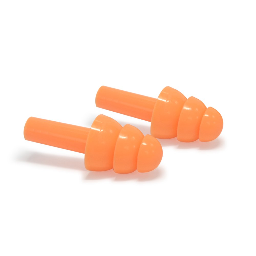Christmas Tree Shaped Soft Foam Reusable Silicone Earplugs Washable Hearing Protection