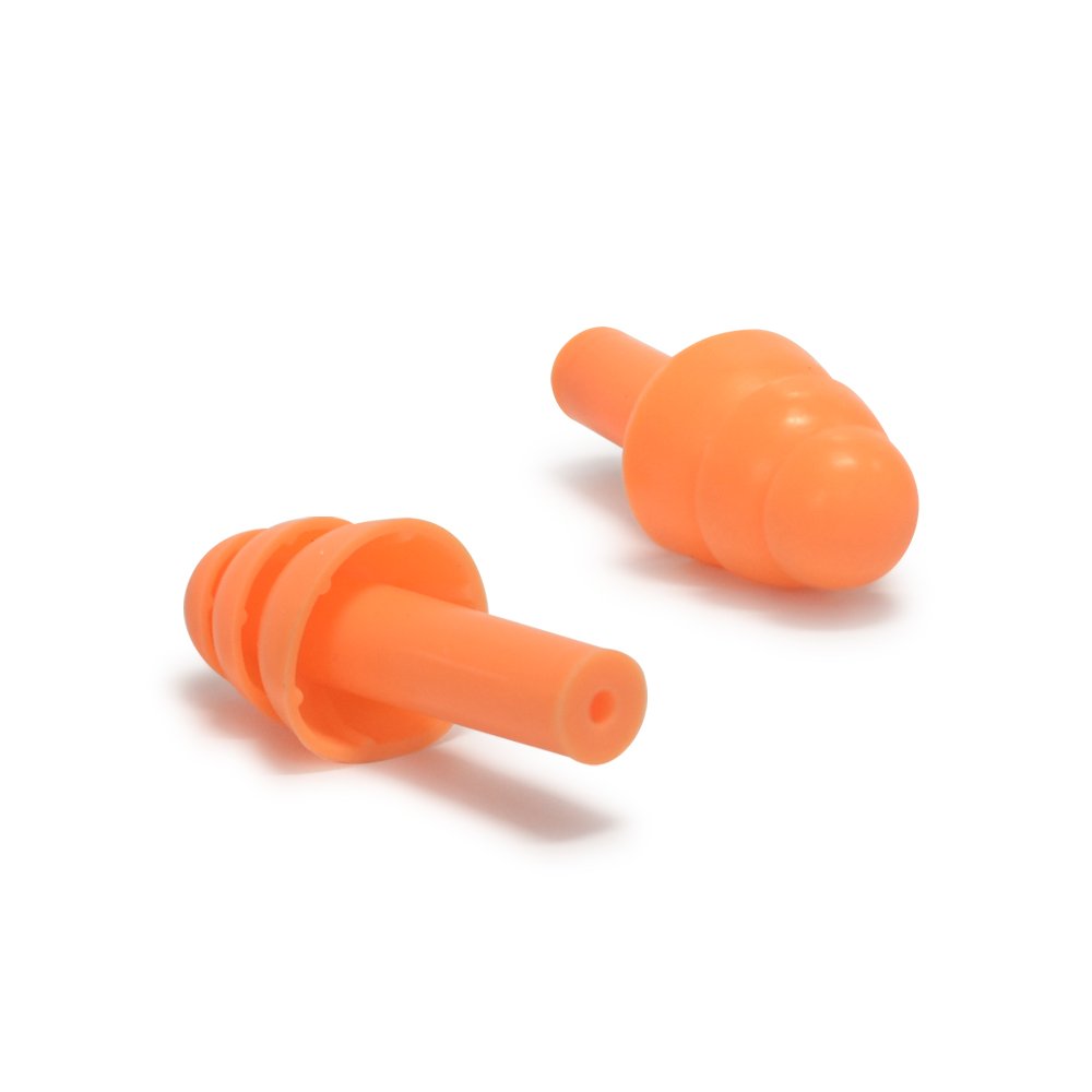 Christmas Tree Shaped Soft Foam Reusable Silicone Earplugs Washable Hearing Protection