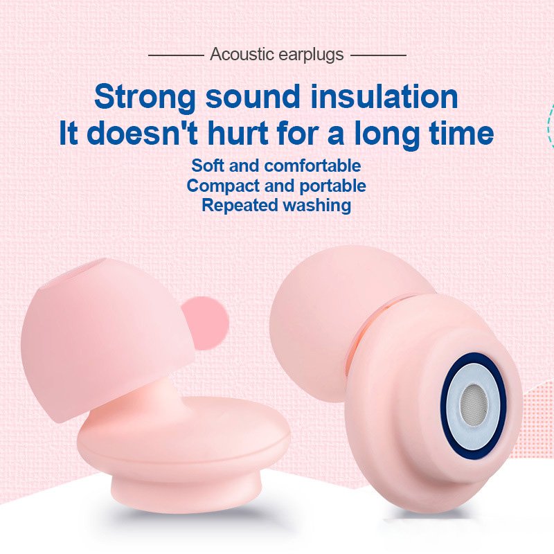 Hearing Protection Filter Earplugs Noise Cancelling Silicone for party Earplugs with CE Certificate
