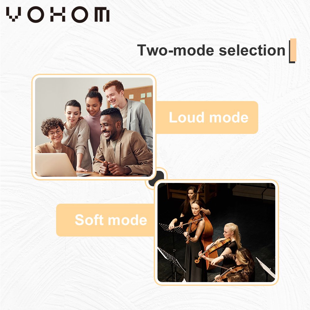 VOHOM Rechargeable Hearing Aid Mild to moderate Hearing Loss Invisible With Portable Charging Case Hearing Aids for Seniors