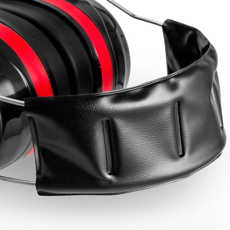 Comfortable Head-Mounted Earmuffs Noise-Canceling and Sound-Isolating for Hearing Protection