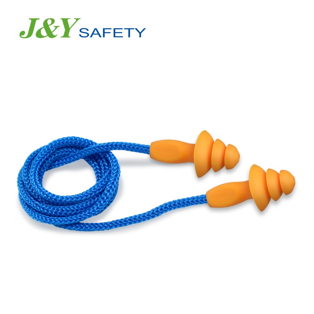 Wholesale Ear Protector Earplug TPR Ear Plug With Lanyard