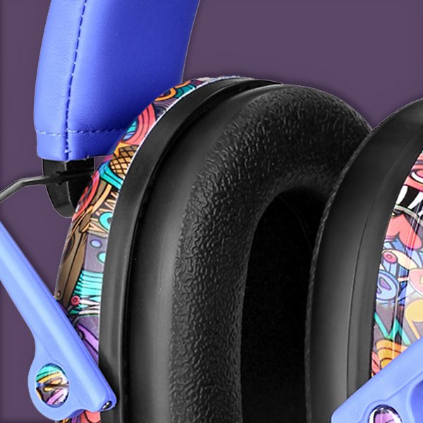 Free Sample NRR 23dB Baby Hearing Protection Kids Ear Defenders And Protectors Kids Ear Protection Kids Earmuffs