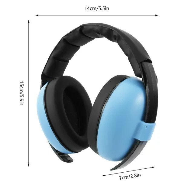 Noise Cancelling for Kids Noise Reduction Earmuffs Adjustable Headband Hearing Protection for 0-3 baby Years Infant Toddlers
