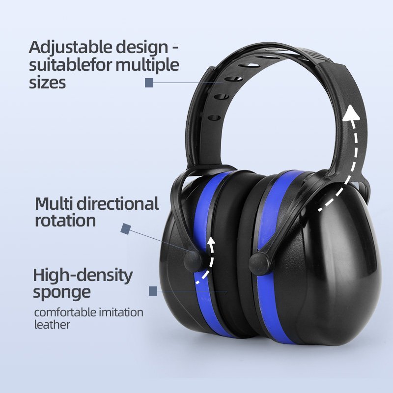 China Manufacturer's Noise-Reducing Ear Muffs for Adults and Children's Hearing Protection