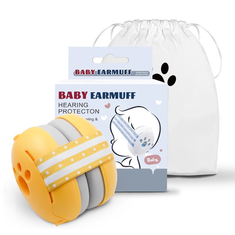 Soft Cushion Ear Defenders Protector Baby Noise Cancelling Earmuffs For Babies and Toddlers from 3 to 18 Months