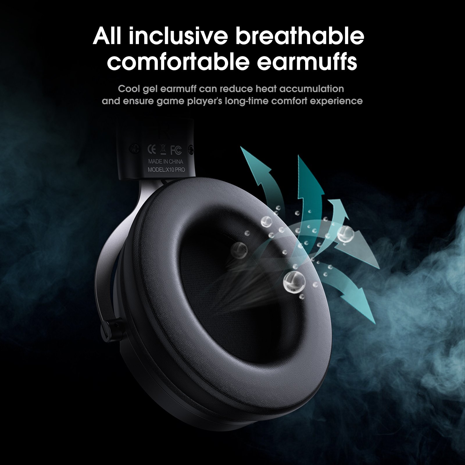 ONIKUMA X10 pro 3.5mm Over-Ear Stereo Wired Game Headphones Freely Convert Comfortable Earmuffs Headset With HD Mic
