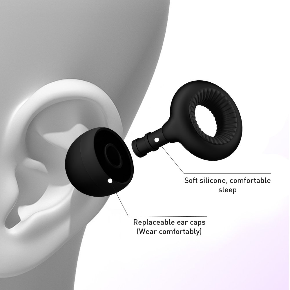 Custom 28 dB Silicone Sleep Earplugs Waterproof Quiet Ear Plugs for Noise Reduction Hearing Protection Sleep Noise Cancelling