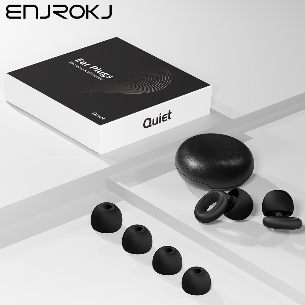 Custom 28 dB Silicone Sleep Earplugs Waterproof Quiet Ear Plugs for Noise Reduction Hearing Protection Sleep Noise Cancelling
