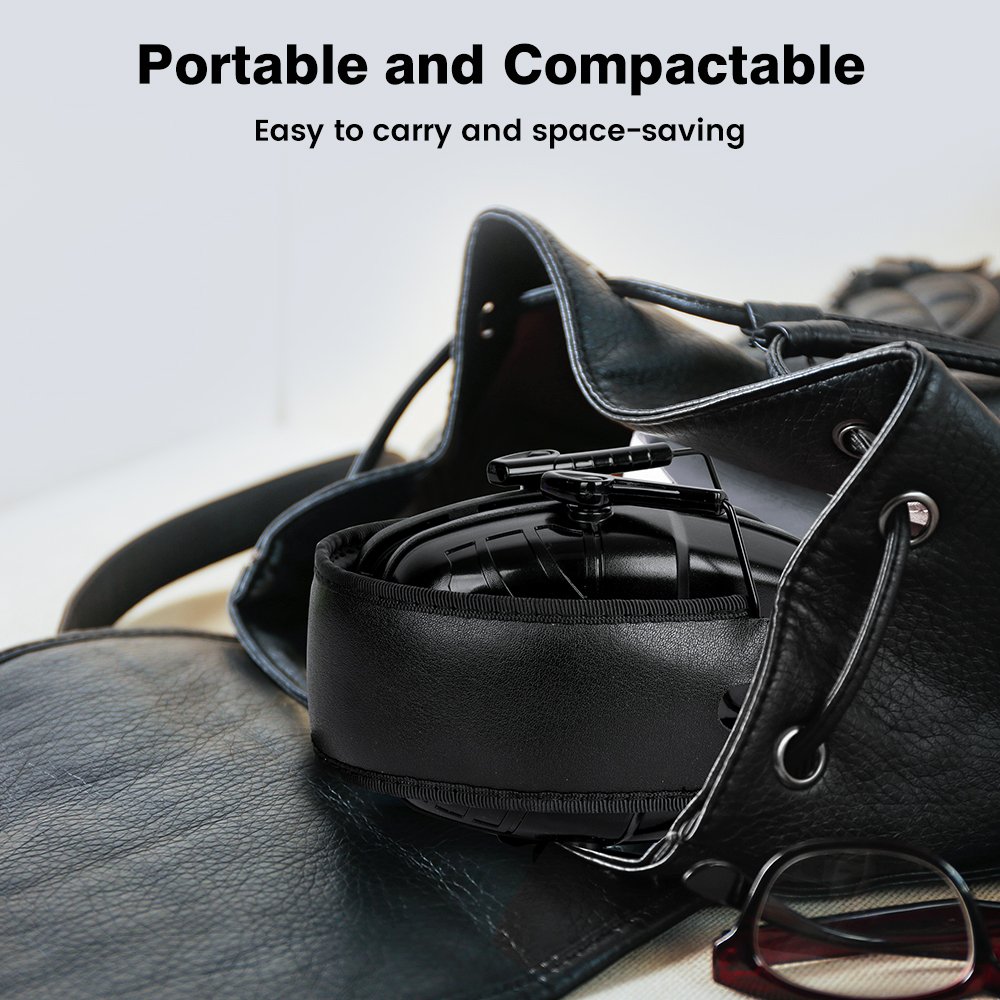 NR90 Ear Muffs Hearing Protection Earmuffs 35dB Noise Sound Protection Headphones for Gun Shooting Mowing Construction Woodwork
