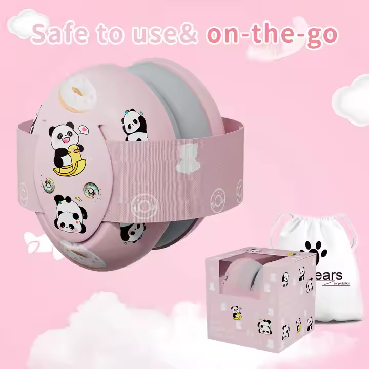 Factory Price High-Quality Noise Cancelling Headphones Made of Abs Material for Ear Protection and Baby Earmuffs