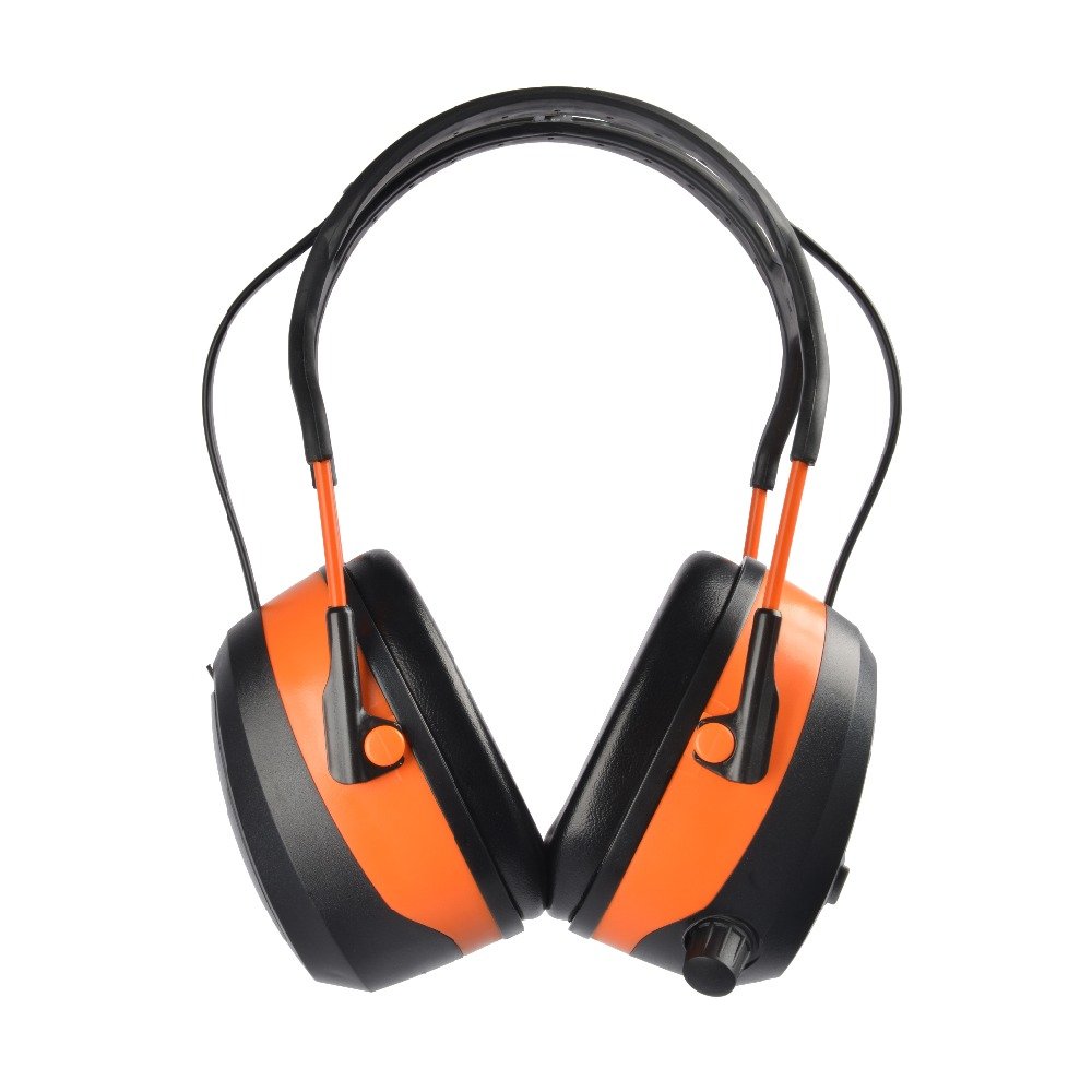 Blue-tooth FM and MP3 Stereo Earmuff NRR 29DB Noise Cancelling Hearing Protector Safety Noise Reduction