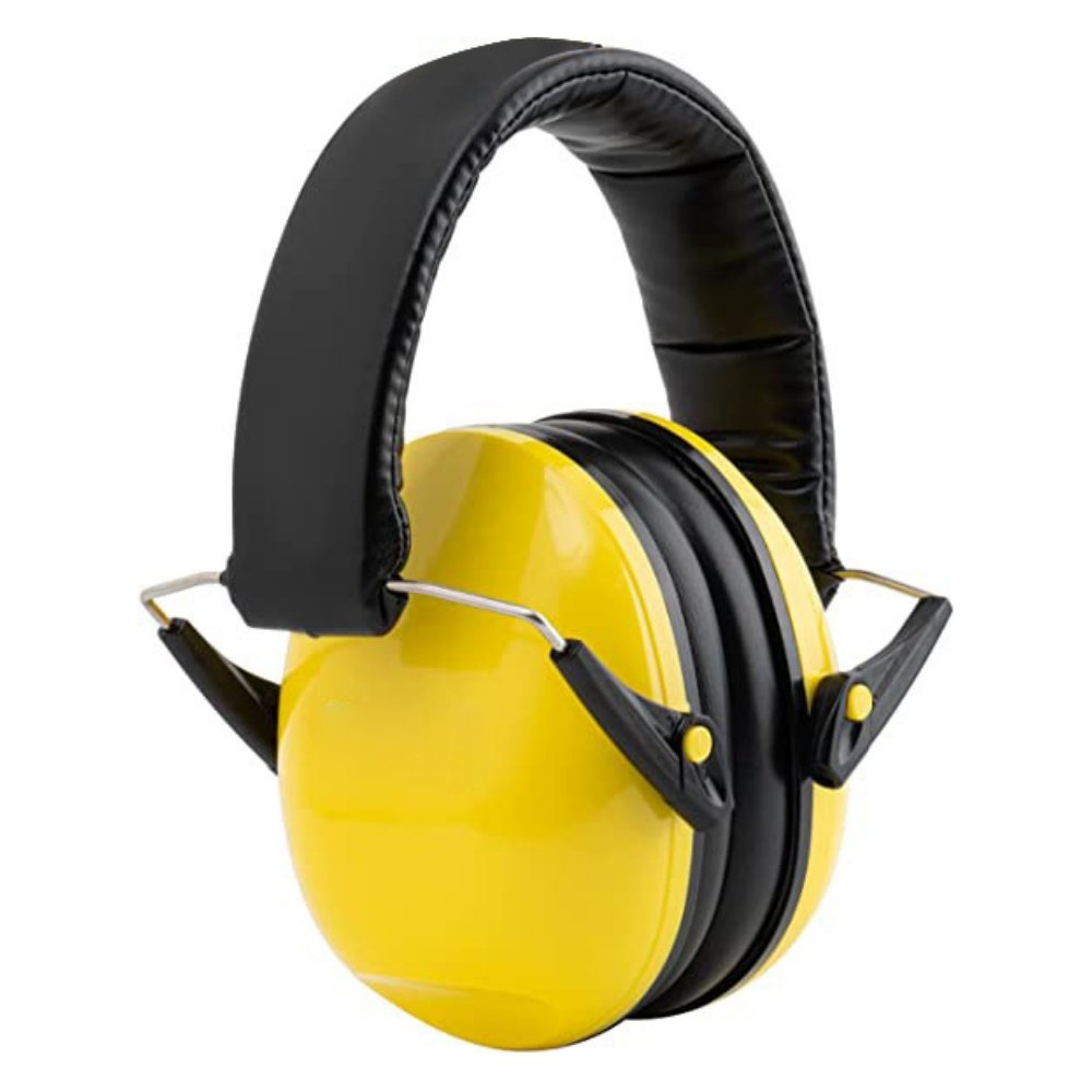 Custom Logo ABS Baby Earmuffs with Noise-Cancelling & Hearing Protection Earplugs for Kids Children's Safety Ear Muffs
