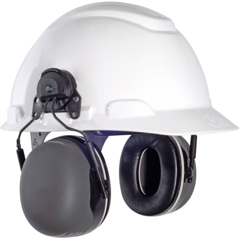 Cap-Mounted Earmuff Hearing Protection Noise Cancelling Ear Muffs NRR 31dB Ear Protection For Shooting Construction Adult