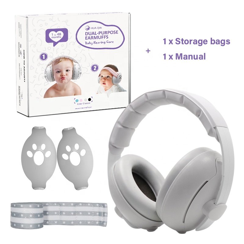 Original New Invention Own patents 2 Ways Using Sleep Ear Muffs Baby Ear Protection Earmuffs Soundproof For 3-48 Months