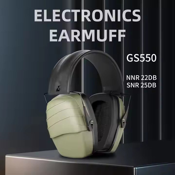 Hot Selling Wholesale OEM GS550 Noise-Cancelling Headphones Personal Defense Equipment