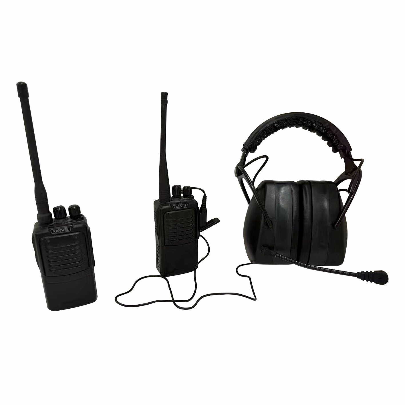 Professional tactical protective earmuffs intercom headphone hearing protection ear protection electronic earmuffs with intercom