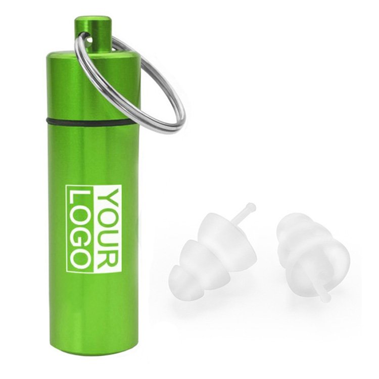 Hearing ProtectionTransparent Ear Plugs Silicone Custom Logo Earplugs Noise Reduction