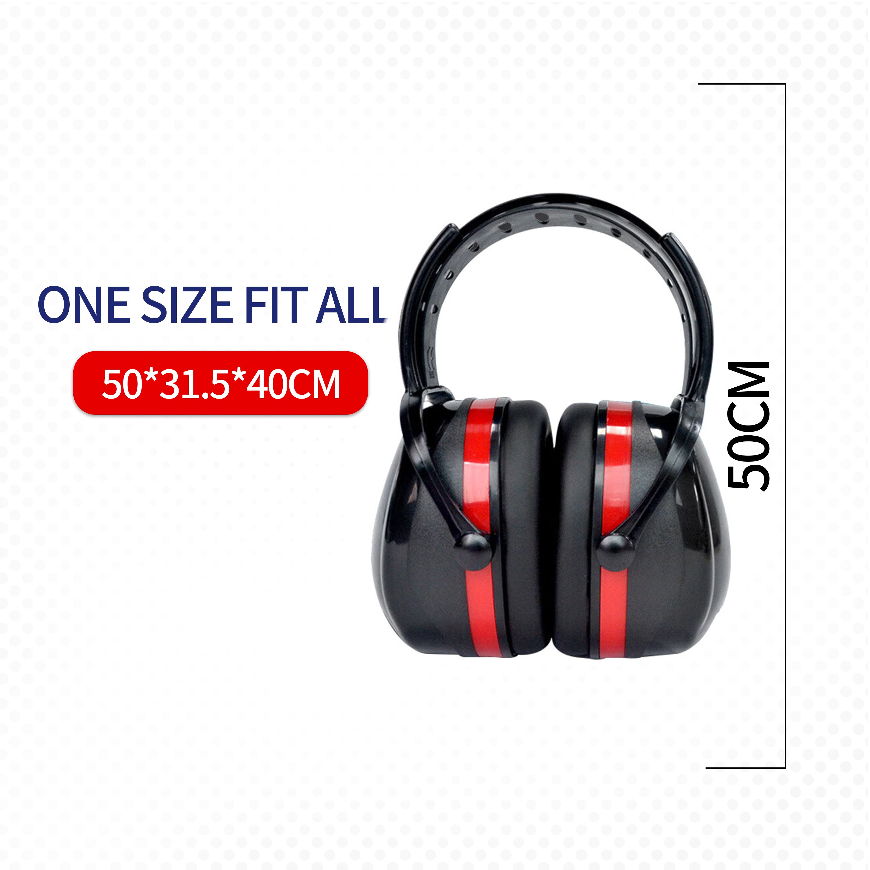 Hearing Protection Shooting Range Noise-isolating Headband 34db ABS earmuffs noise cancelling for Effective Noise Reduction
