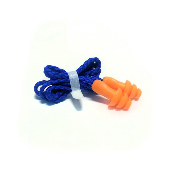 Reusable Earplugs 28dB Corded Silicone Ear Plugs for Shooting Ear Plugs Motorcycle Range Hunting Hearing Protection