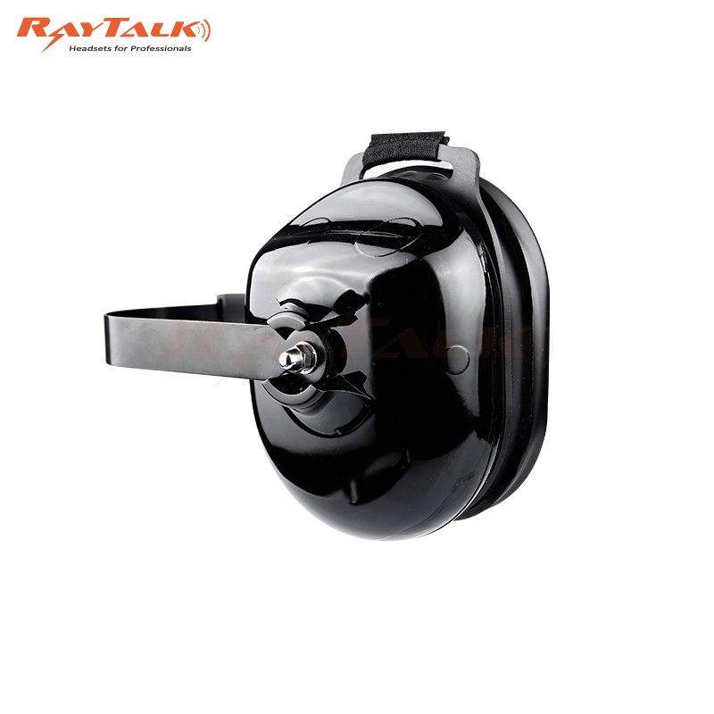Mariosourcing OEM Two Way Radio ATEX Over the Head Heavy Duty Headset with PTT for GP340 and GP380 walkie talkie