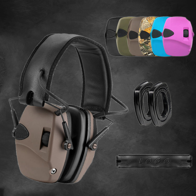 Electronic Earmuff Tactical Ear Protection Tactical Headphone Shooting Earmuff Shooting Hearing Protection