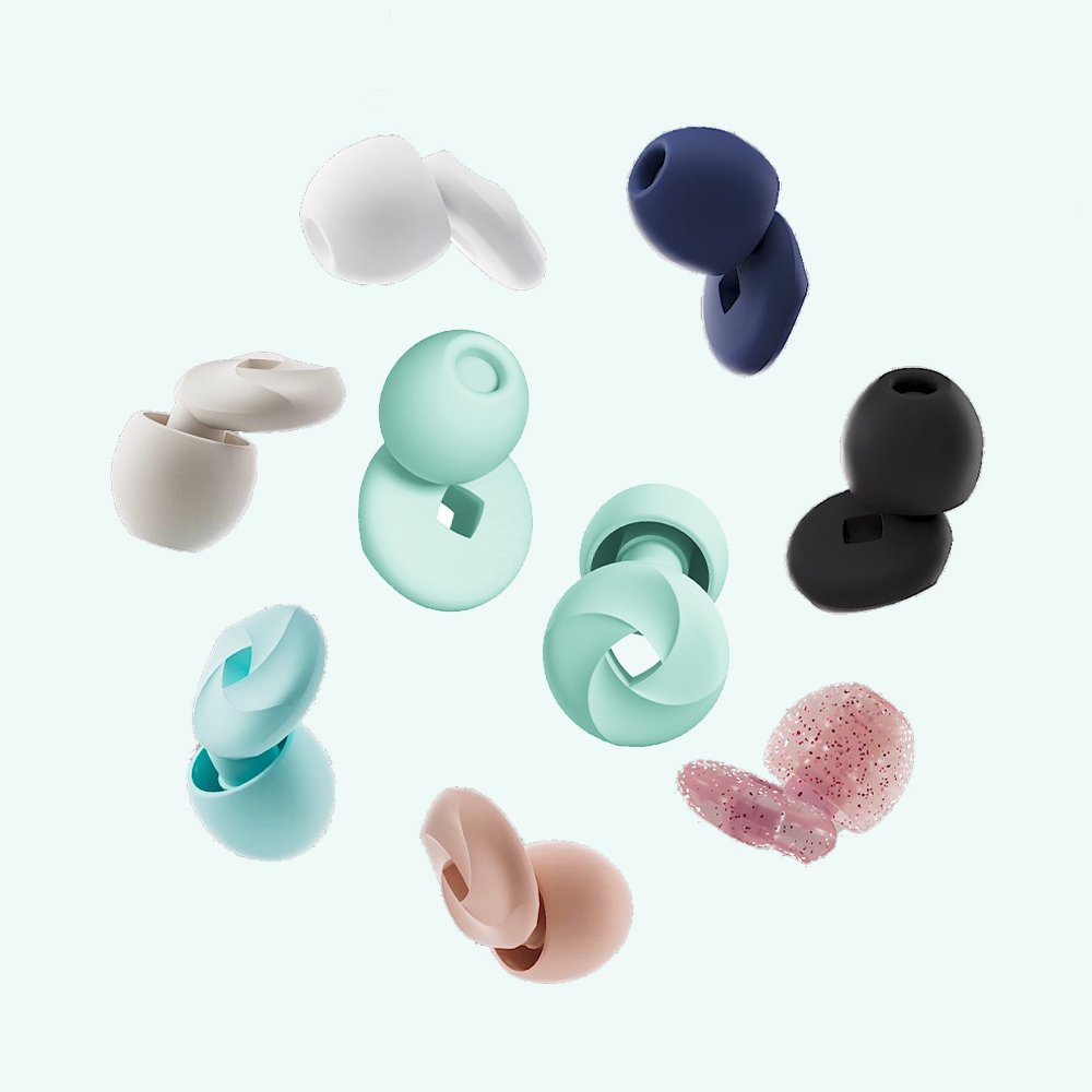 Quiet Earplugs Reusable Noise Reducing Hearing Protection Perfect for Sleep Focus Noise Sensitivity