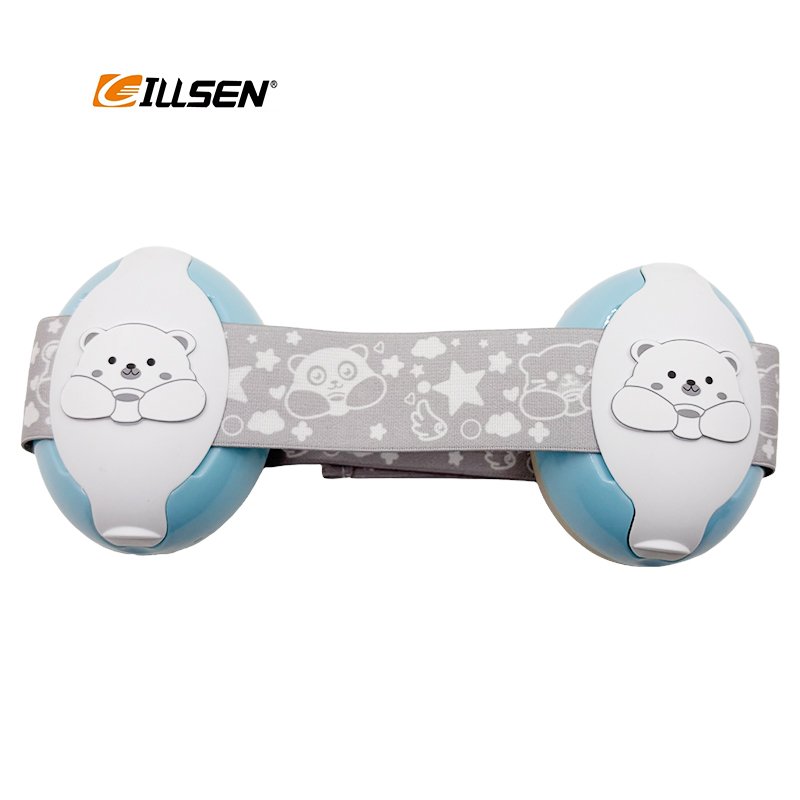 OEM GS010-G Noise Cancelling Ear Muffs Newborn Ear Defenders Abs Hearing Protection Soundproof Infant Toddler Baby Earmuff
