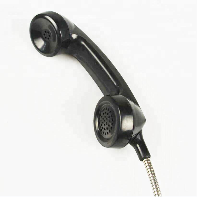 Outside shockproof ABS Telephone handset Payphone Public Phone Handset