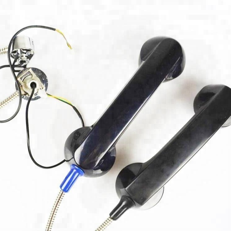 Outside shockproof ABS Telephone handset Payphone Public Phone Handset