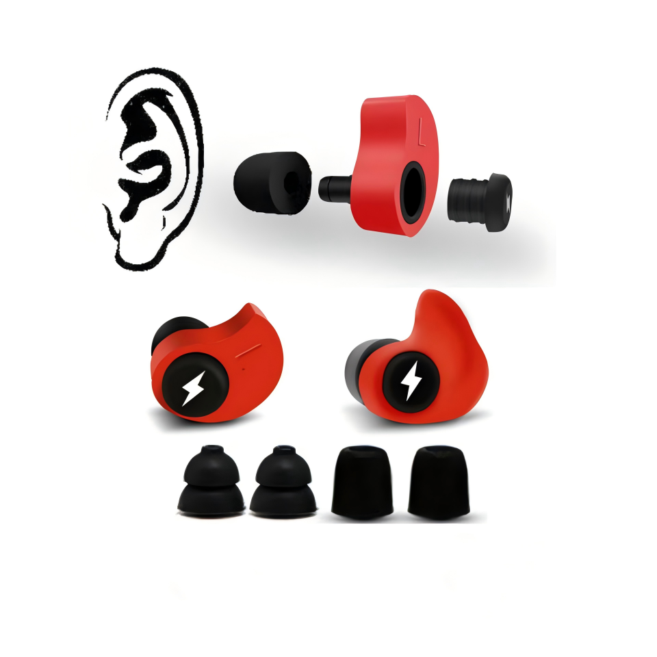 2024 New Moldable Ear Plugs Hearing Protection for Noise Reduction Sensitivity Noise Cancelling Earplugs Perfect for Festivals