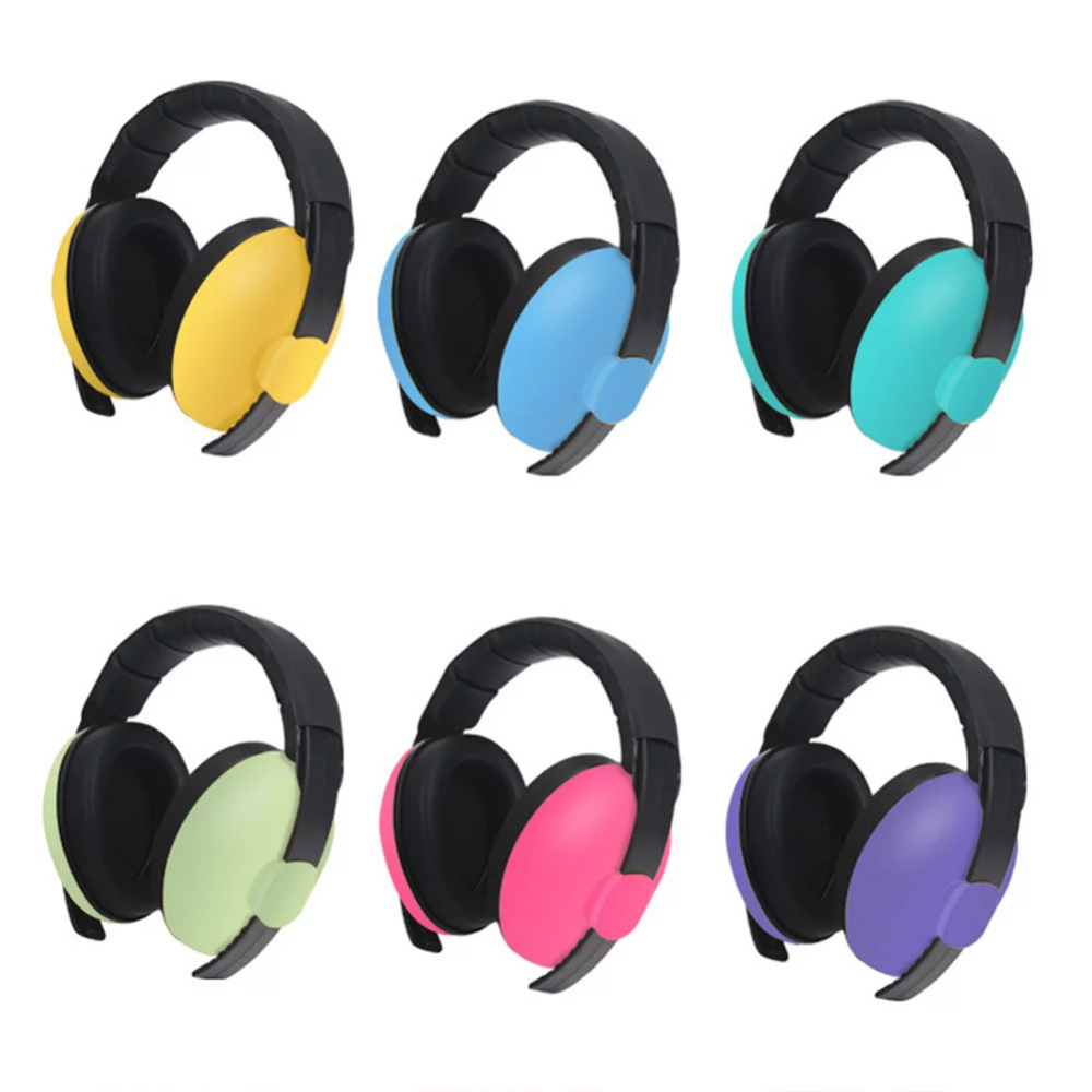 Noise Reduction Safety Ear Muff Sleep Hearing Protection Foldable Design Noise Concalling Earmuff for Children Baby
