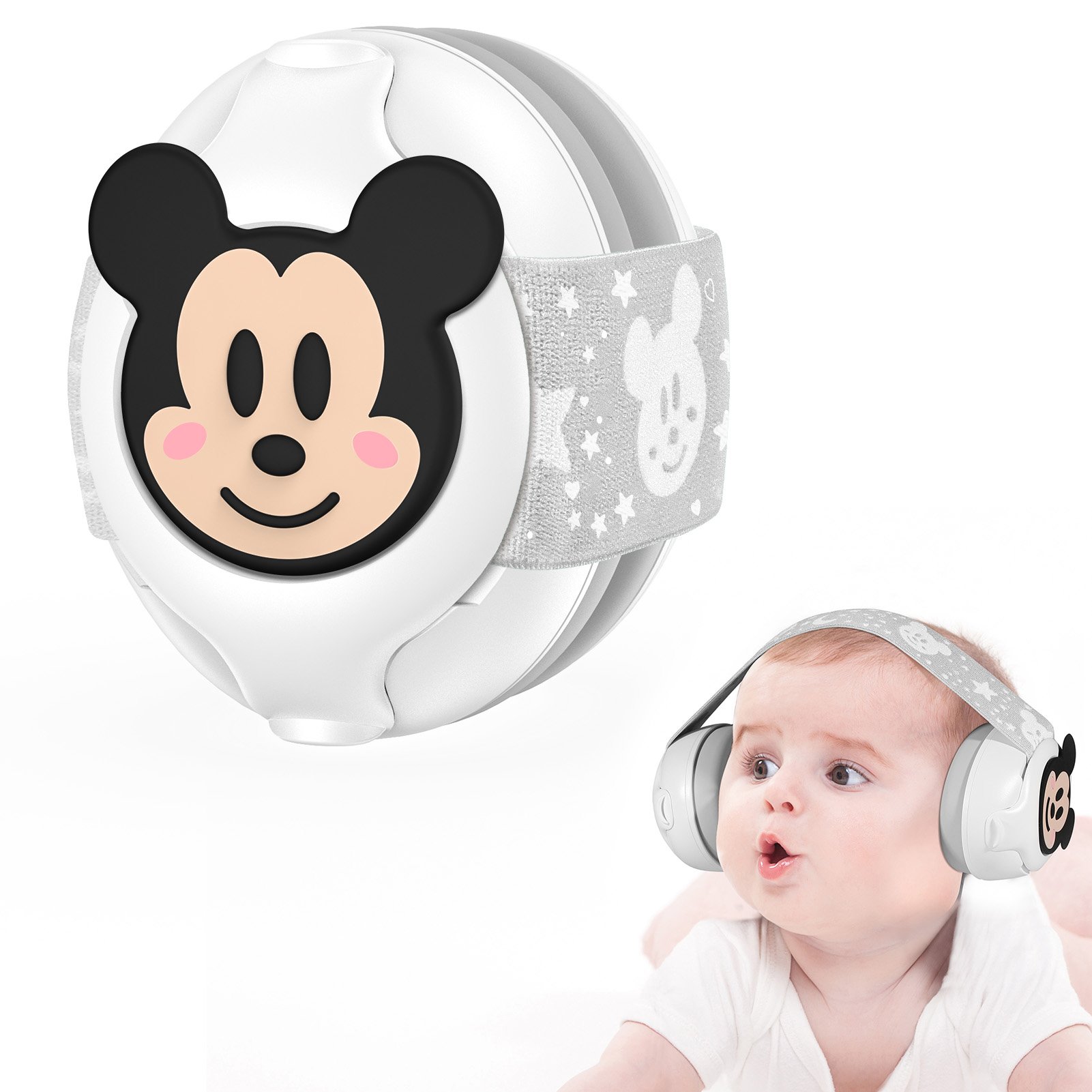 Baby Ear Defenders Earmuffs Kids Hearing Protection Noise Protection 25dB Noise Protection Safety Baby Earmuffs