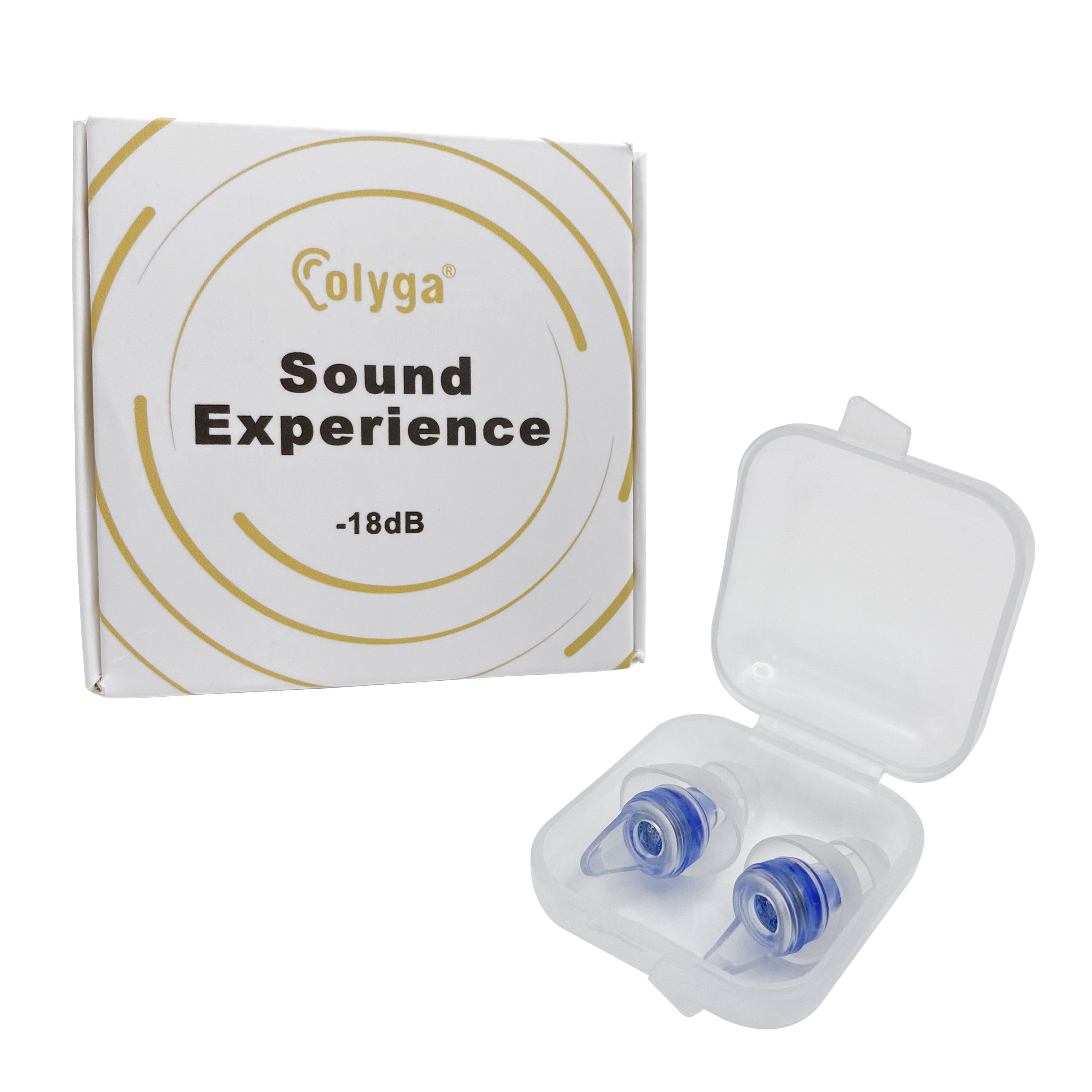Custom Reusable High Fidelity Noise Cancelling Earplugs For Concerts, Music, and Musician
